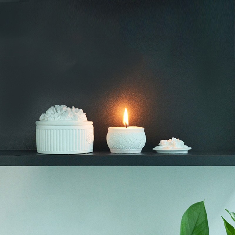 Sa Khuôn Hộp Đựng Hoa Hồng Làm Đồ Trang Trí Thủ Công DIY