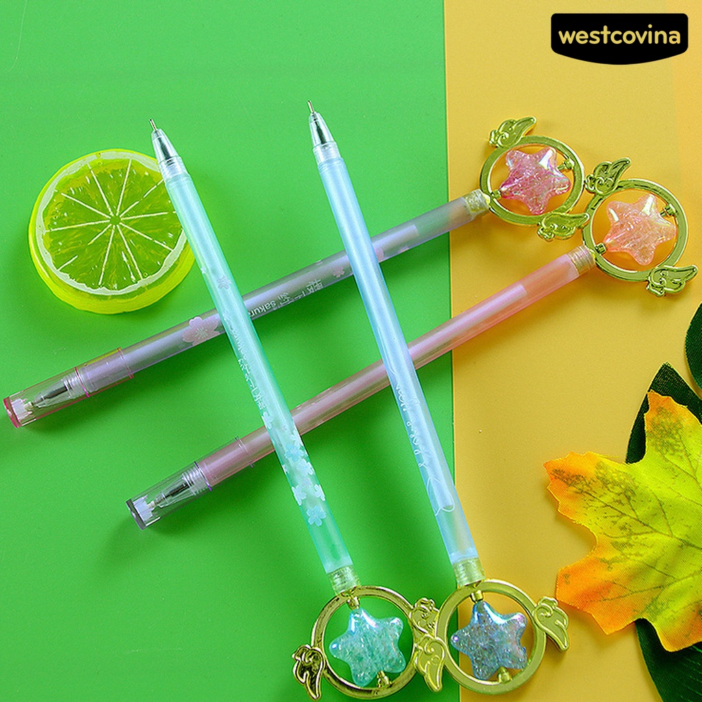 [COD]♪Set 10 Bút Bi Ngòi Siêu Nhẹ Chống Rò Rỉ Thiết Kế Độc Đáo