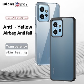 Ốp Điện Thoại Nhựa pc Cứng Trong Suốt Mặt Nhám Chống Sốc / Dấu Vân Tay Cho xiaomi redmi note 12 4g