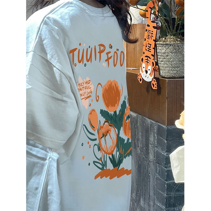 Áo Thun Unisex 100% Cotton Nguyên Chất Ngắn Tay Phong Cách Hàn Quốc Mới NRVP 2023