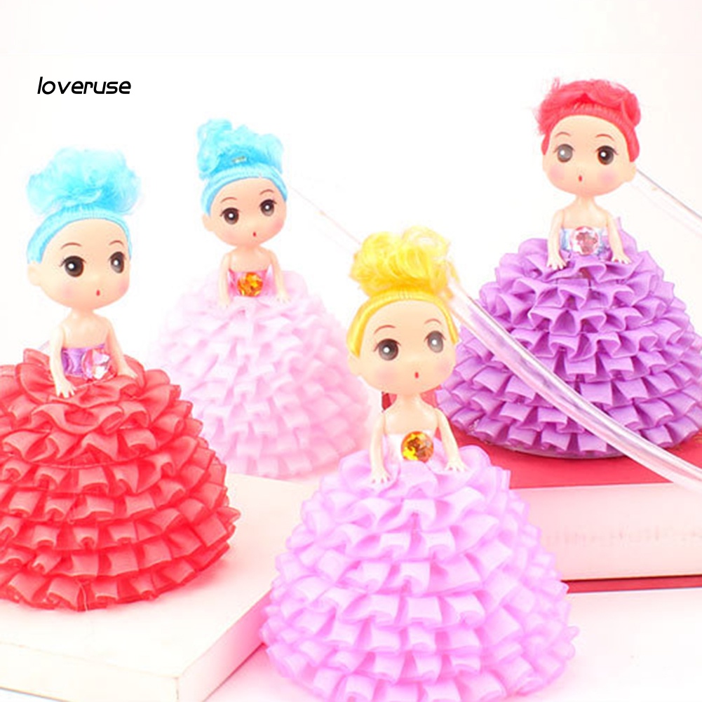 Lồng Đèn Đồ Chơi Búp Bê Hoạt Hình DIY Dễ Thương Cho Bé Gái