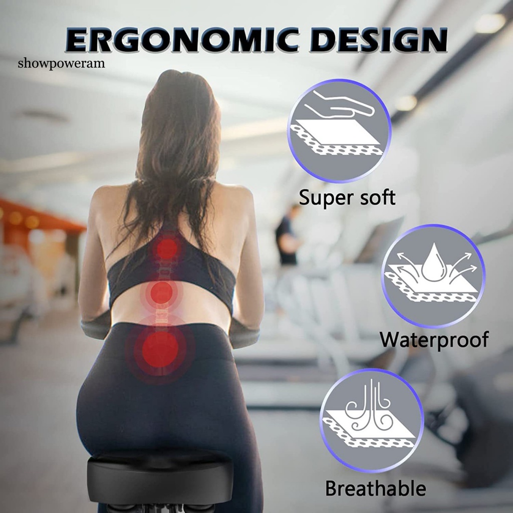 Yên Xe Đạp Bằng Xốp Dày Hấp Thụ Sốc Chống Trượt