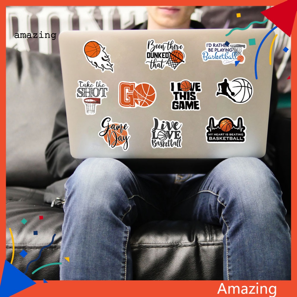 Set 50 Miếng Dán Graffiti Trang Trí Sổ Tay / Ván Trượt / Hành Lý Không Để Lại Dấu Vết