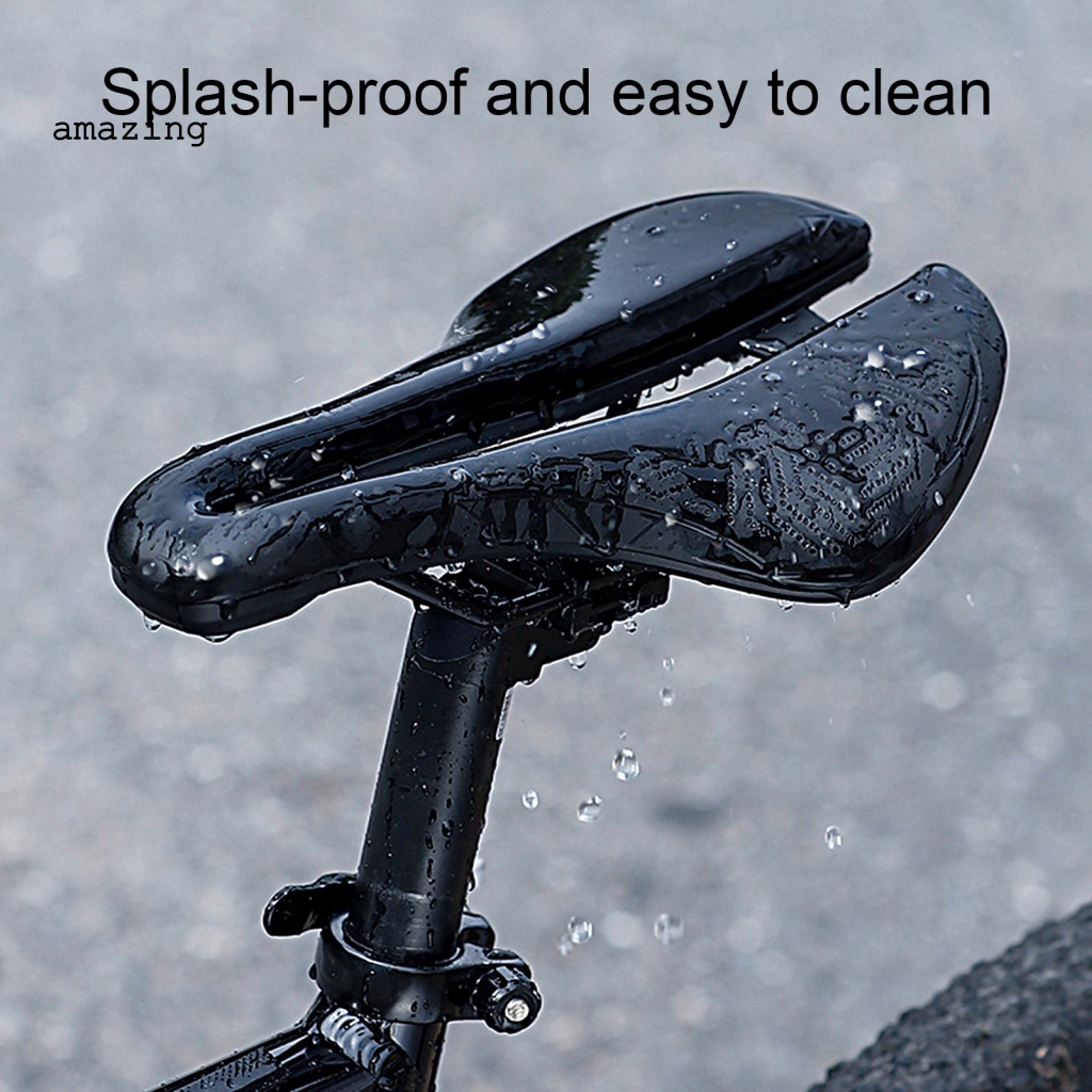 Yên Xe Đạp Thiết Kế Lõm Họa Tiết Chấm Bi Độ Bền Cao Thoáng Khí