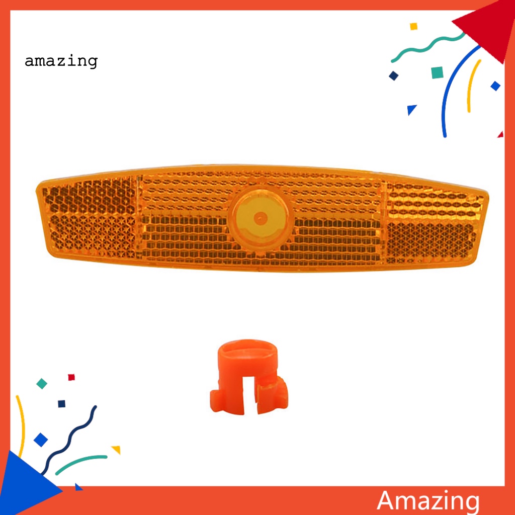 [AM] Đèn Phản Quang Gắn Vành Xe Đạp Chống Ăn Mòn Lắp Đặt Đơn Giản