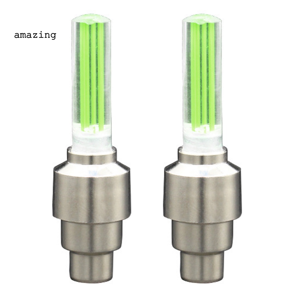 Bộ 2 Van Nhựa PVC Mini Chống Ăn Mòn Gắn Bánh Xe Đạp / Mô Tô