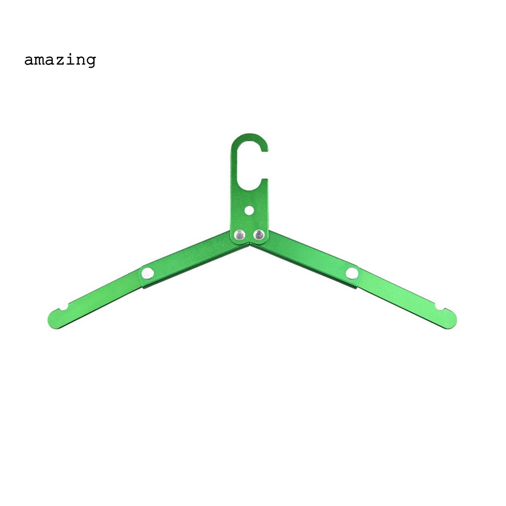 Móc Phơi Đồ Bằng Hợp Kim Nhôm Có Thể Gấp Gọn Linh Hoạt Tiện Dụng Mang Theo Du Lịch