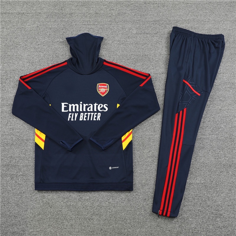 Áo Khoác Thể Thao Có Mũ Trùm Đầu Arsenal 22-23