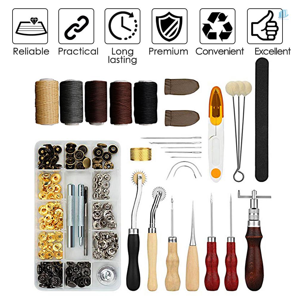 Bộ 28 Dụng Cụ May Đồ Da Thủ Công Chuyên Dụng