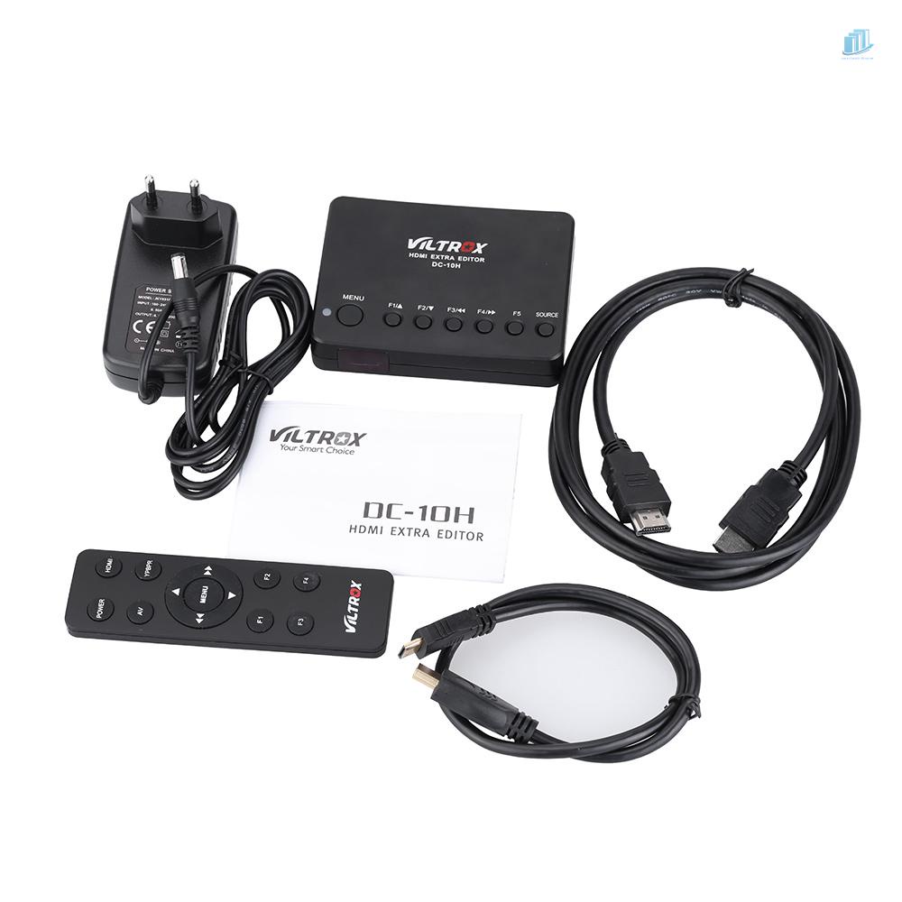 Máy Quay Phim Không Gương Lật VILTROX DC-10H DLSR Cho HDMI Full HD 1080P 60fps