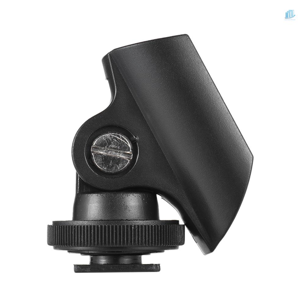 Giá Đỡ Micro Bằng Nhựa 19mm Và Lỗ Ốc Vít 1 / 4 &quot;Cho Máy Ảnh DSLR Andoer