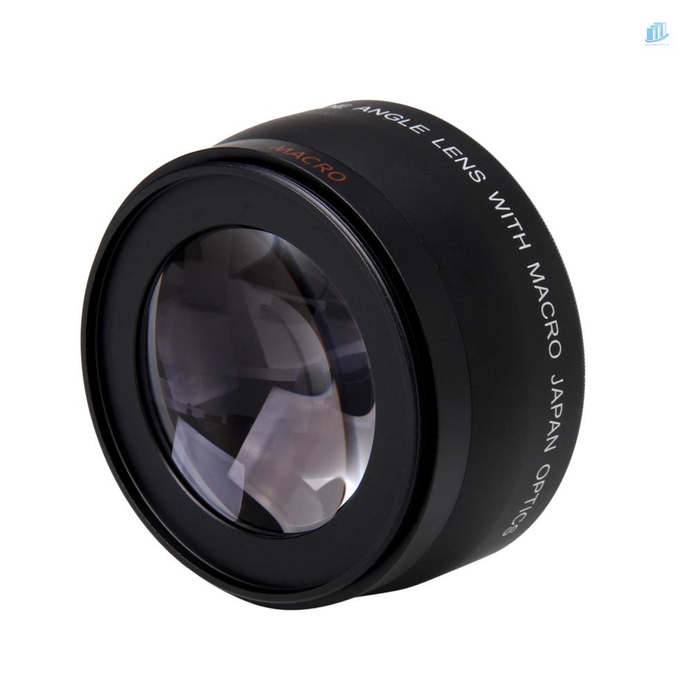 Ống Kính Góc Rộng Macro 52MM HD 52MM 0.45x Thay Thế Cho Máy Ảnh Pentax 52MM DSLR