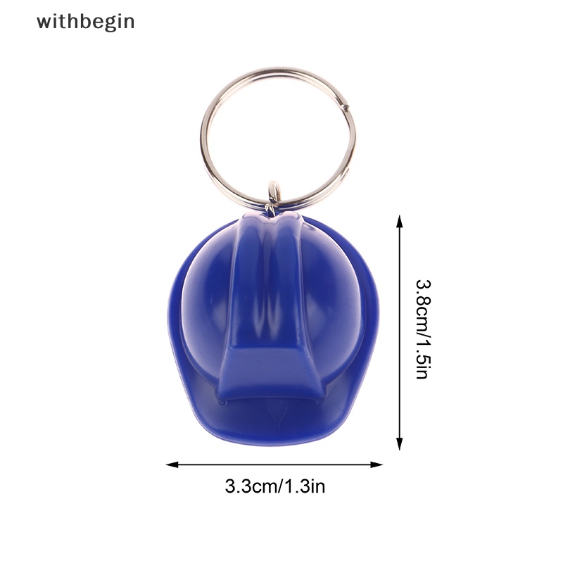 Móc Khóa Hình Nón Bảo Hiểm Cứng Sáng Tạo An Toàn Dành Cho Nam Và Nữ