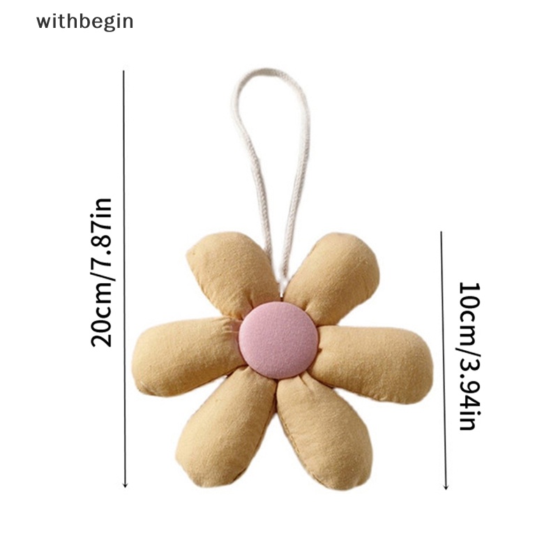 Móc Khóa Hình Bông Hoa Màu Sắc Ngọt Ngào Xinh Xắn