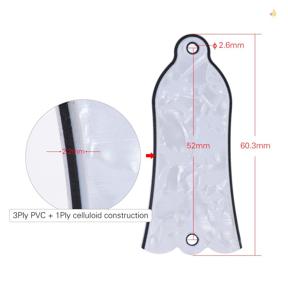 Vỏ Bọc Cần Kéo 2 Lỗ Hình Chuông Cho Đàn LP SG Flying V ES Guitar 3 Màu Tùy Chọn