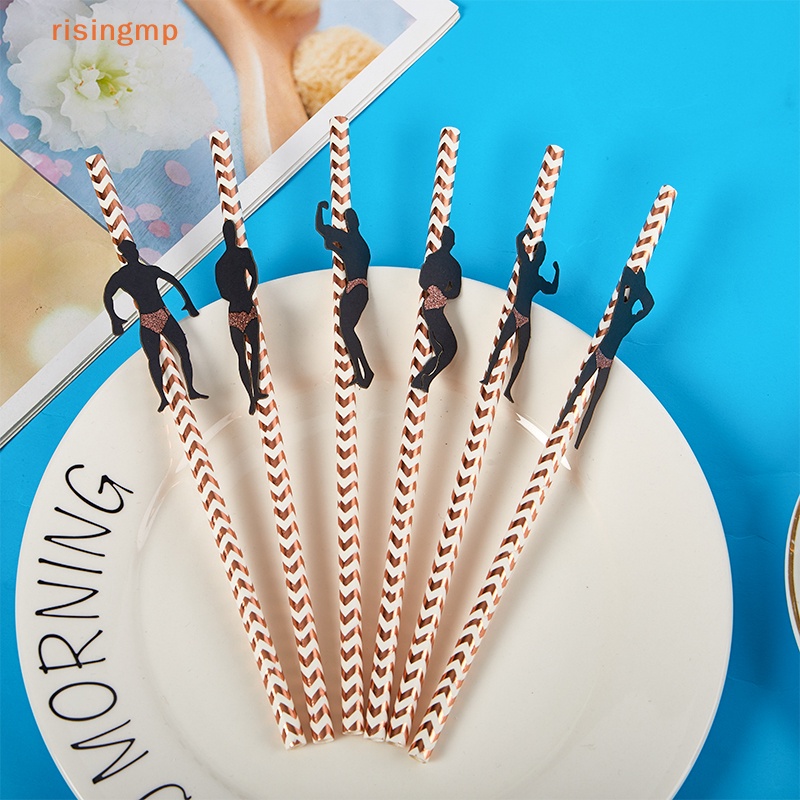 Set 6 Ống Hút Nhảy Múa Trang Trí Tiệc