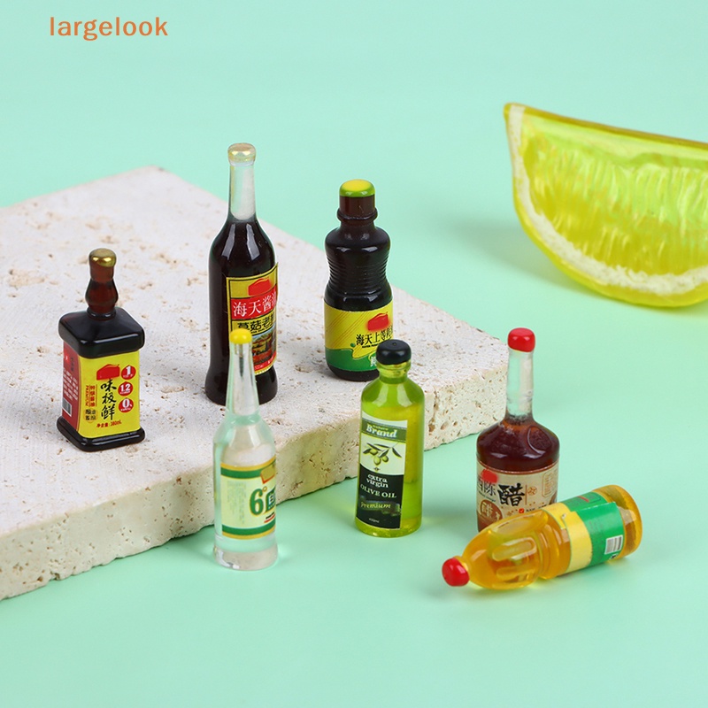 Set 7 Lọ Đựng Gia Vị Tỉ Lệ 1: 12 Cho Nhà Búp Bê