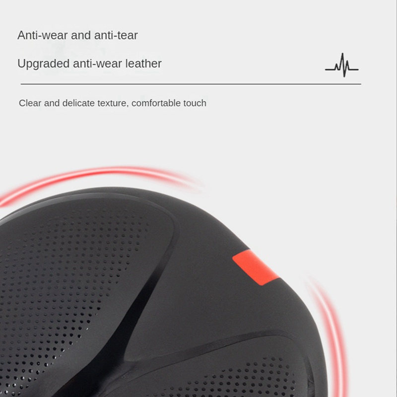 1 Yên Xe Đạp Leo Núi Đàn Hồi Giảm Xóc Màu Đỏ