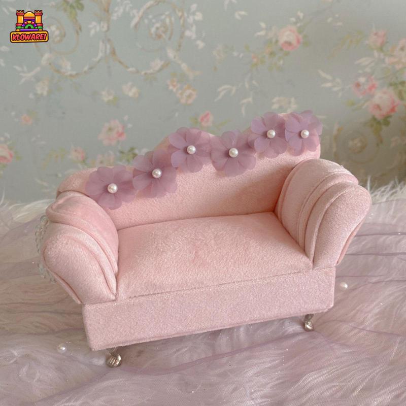 Hộp Đựng Trang Sức 1 / 12 Kẹp Tóc / Giường Ngủ / Kẹp Tóc Hình Ghế Sofa Tỉ Lệ 1 /