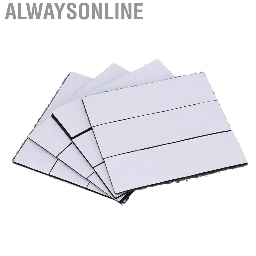 Alwaysonline Heavy Duty Hook and Loop Tape  Convenient Industrial Strength Stick Back Fastener 10 X 3cm/3.9 1.18in for Cars Walls