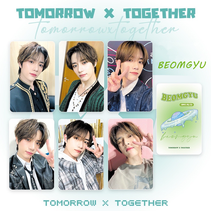 Set 6 Tấm Ảnh Lomo Card Nhóm Nhạc Kpop TOMORROW X TOGETHER