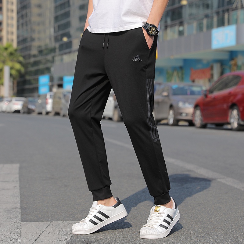 Quần Thể Thao Thêu Logo Adidas 100% Chính Hãng Thời Trang Cho Nam Và Nữ