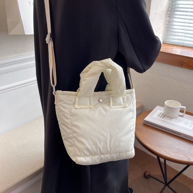 Túi Xách Tote Chất Liệu Cotton Mềm Mại Thời Trang Cho Nữ