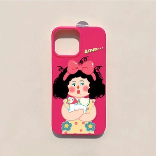 Ốp Lưng Điện Thoại Iphone 14Pro 13Promax 12 11 7 8 Plus Mềm In Hình Cô Gái Ngộ Nghĩnh Chống Sốc Xả Xịn Dẻo Dài Thời Gian