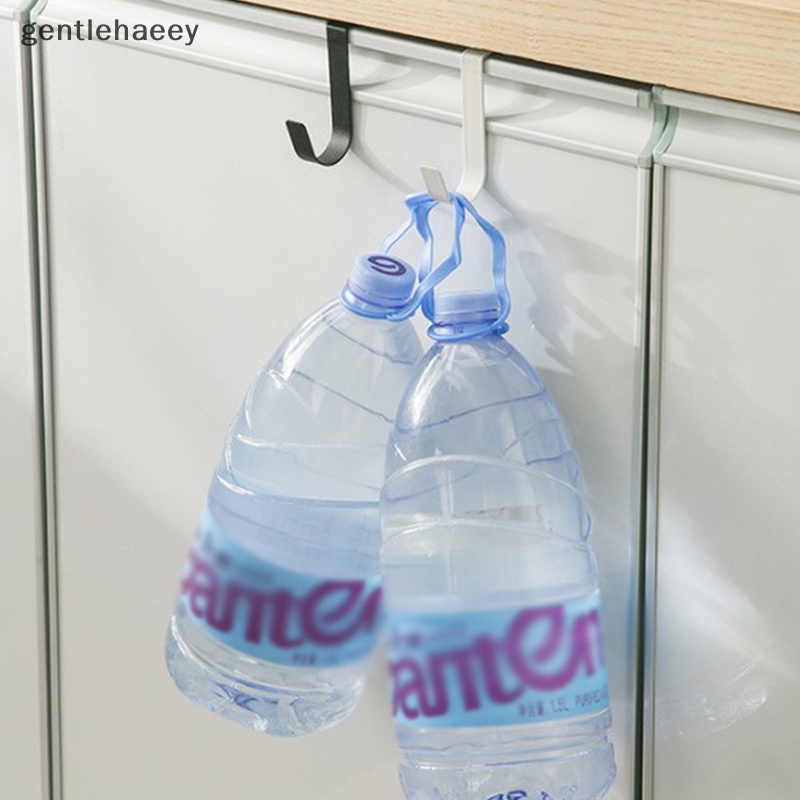 Set 2 Móc Treo Đồ Hình Chữ S Bằng Thép Không Gỉ Gắn Sau Cánh Cửa Tủ Đa Năng