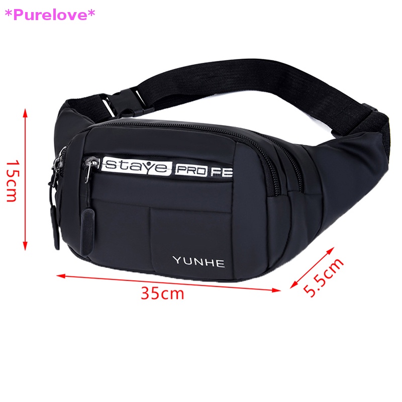 Túi Đeo Hông / Thắt Lưng Bằng Vải Oxford Chống Thấm Nước Tiện Dụng Khi Chạy Bộ Mới