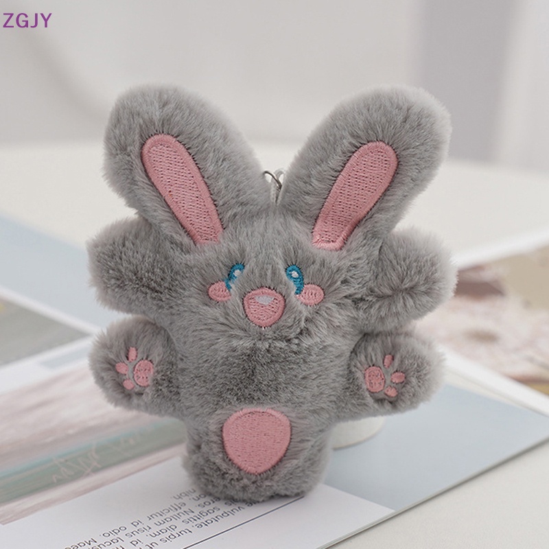 Móc Khóa Thỏ Nhồi Bông Xinh Xắn Mới