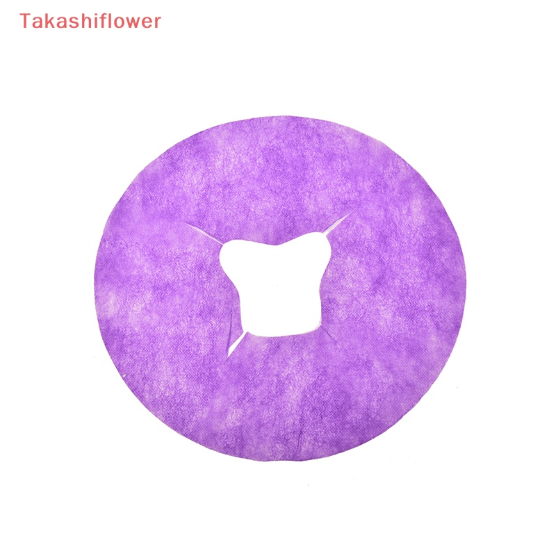 Set 100 Tấm Lót Mềm Mại Gọn Nhẹ Có Lỗ Dùng Một Lần Cho Spa