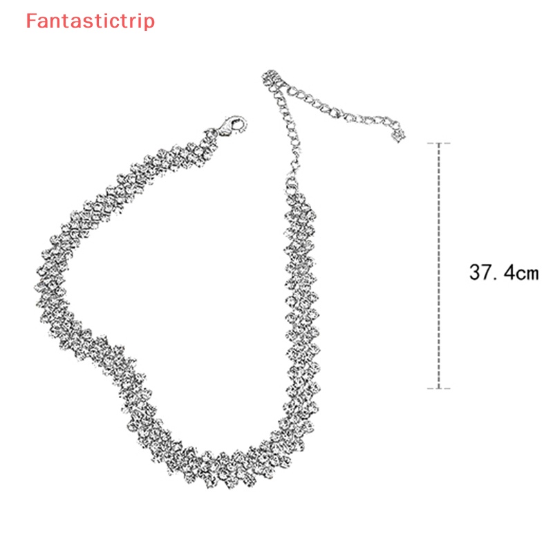 Vòng Cổ Choker Đính Đá Sang Trọng Thời Trang Cho Nữ