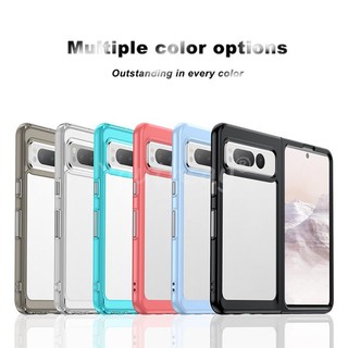 Ốp lưng chất liệu tpu silicone trong suốt cho google pixel fold 2023 google pixel