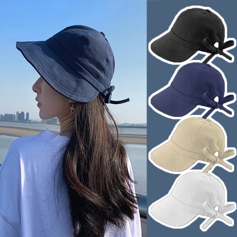 Nón Tai Bèo Vành Rộng Chống Nắng Tia UV Thời Trang Xuân Hè Dễ Thương Cho Nữ