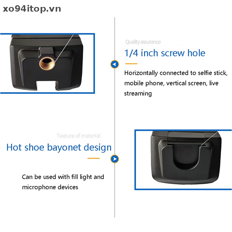 Xoitop Giá Đỡ Ba Chân Thông Dụng Cho Máy Tính Bảng Và Điện Thoại Hỗ Trợ Ngang Và Dọc Shoog VN