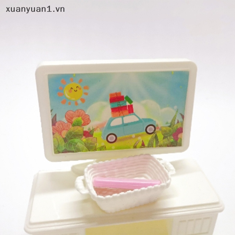 Set 3 Giỏ Mini 16CM Đựng Đồ Chơi Điều Khiển Từ Xa Cho Nhà Búp Bê