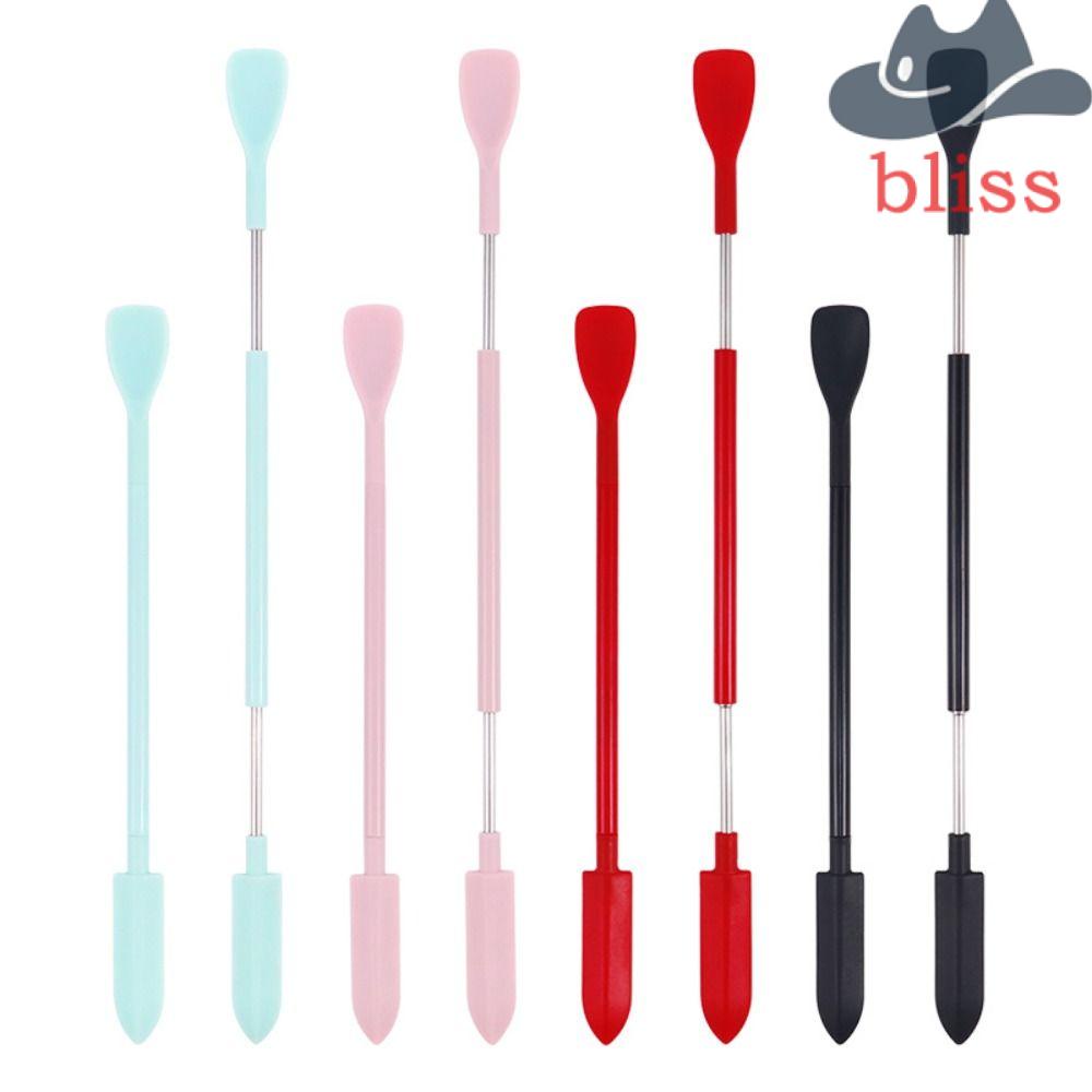 Muỗng Silicone Hai Đầu Có Thể Tái Sử Dụng Dùng Để Quét Mặt Nạ / Kem Dưỡng Da