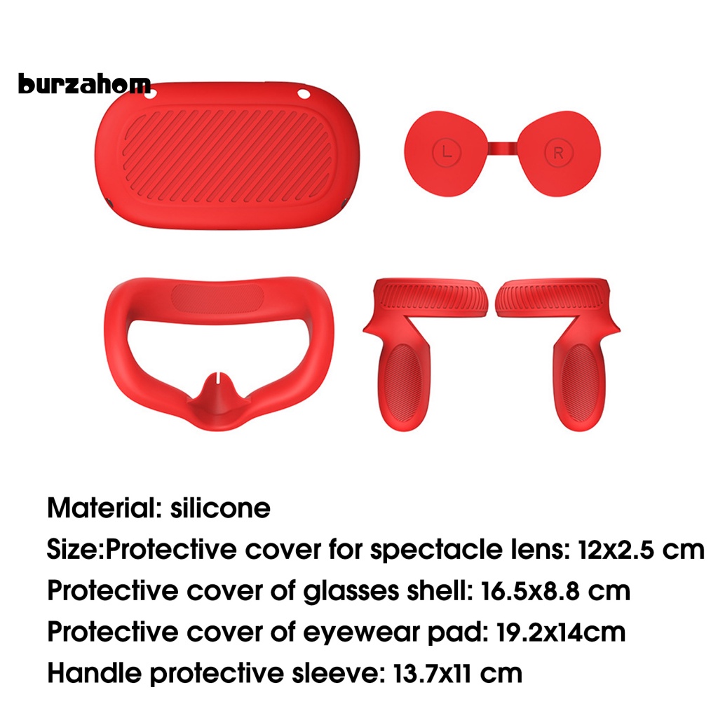 1 Bộ Vỏ Bọc Siêu Mềm Thoáng Khí Chống Trầy Cho Kính Thực Tế Ảo Oculus Quest 2