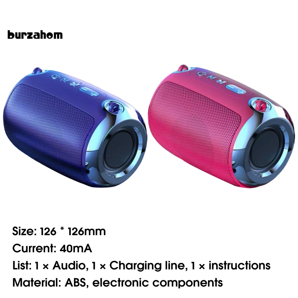 Loa Bluetooth Không Dây Âm Thanh Siêu Trầm Đa Năng Có Đèn LED RGB Cho Xe Hơi