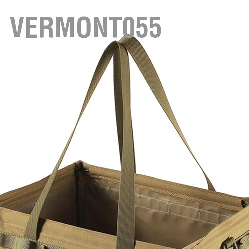 Vermont055 Cắm Trại Túi Đựng Đồ Công Suất Lớn Đa Năng Có Thể Gập Tiện Ích Tote Dành Cho Xe Du Lịch Dã Ngoại