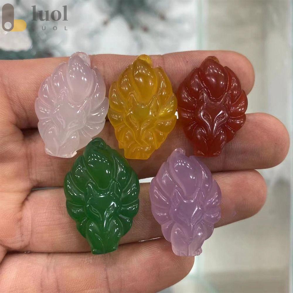 Set 2 Vòng cổ Mặt Hình Con Cáo Chín Đuôi Nhiều Màu Sắc Dành Cho Bé|Vòng cổ Thời Trang Xinh Xắn Cá Tính