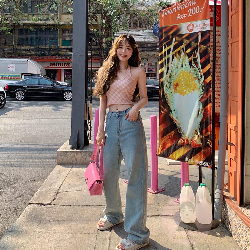 Áo Tank Top Hai Dây Thiết Kế Quyến Rũ Thời Trang Mùa Hè Cho Nữ