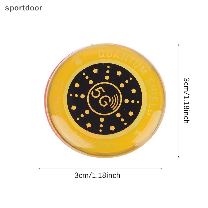 Miếng Dán Tròn Chống Bức Xạ 5G Bảo Vệ Điện Thoại / Máy Tính Laptop