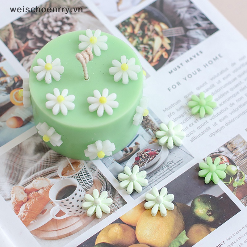 Khuôn Silicon Làm Xà Phòng Hình Hoa Hướng Dương mini diy