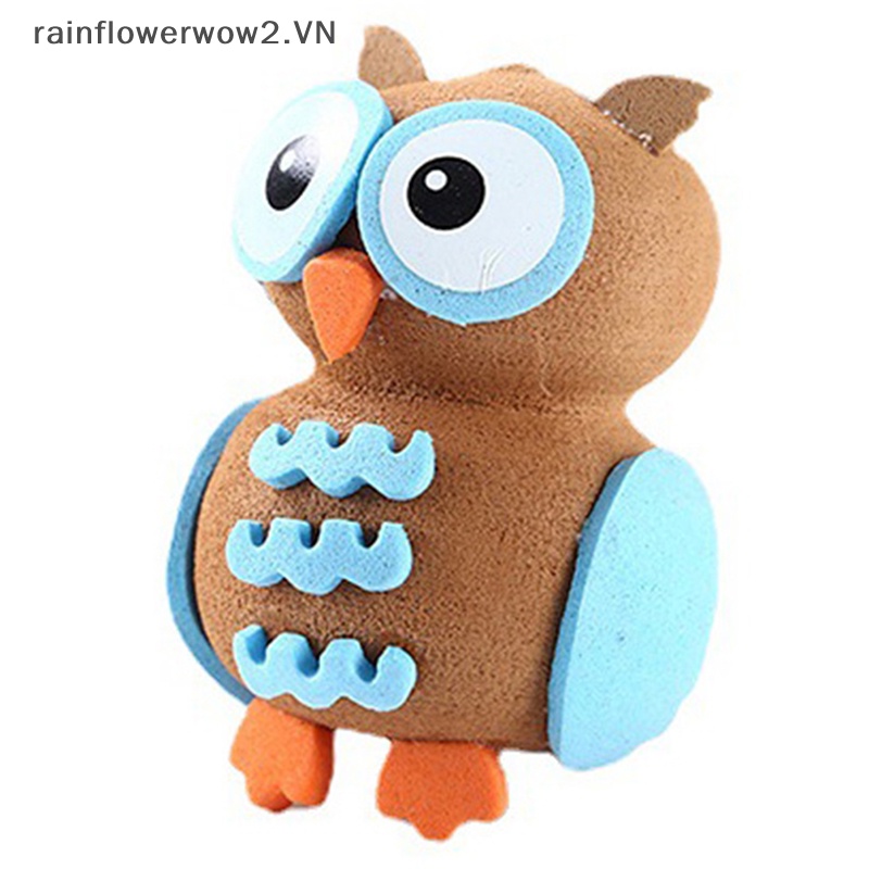 1 Cây Cắm Ăng Ten Bằng Xốp EVA Hình Cú Mèo Hoạt Hình Vui Nhộn