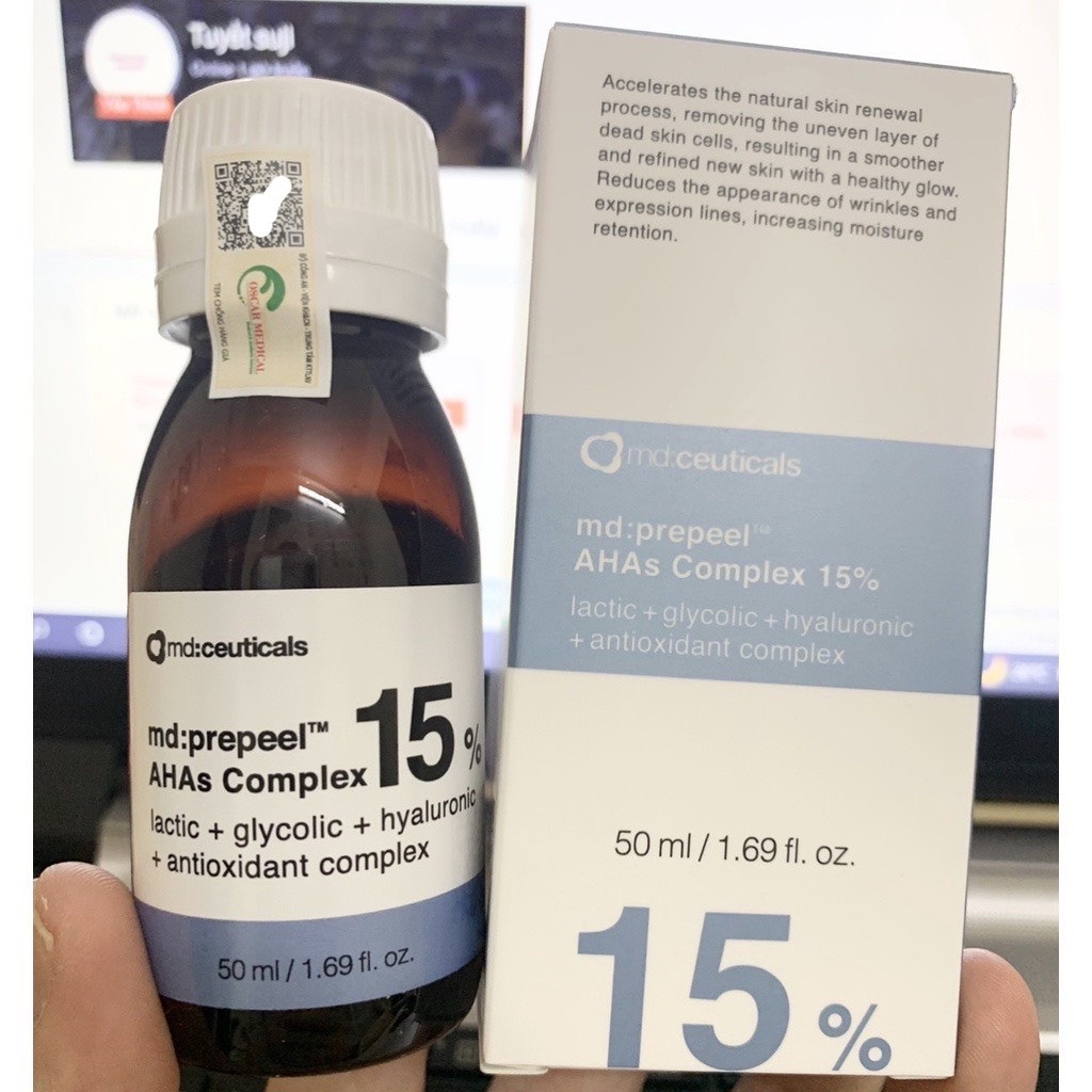 Tinh chất thay da sinh học Md: Peel 8%14 % 15% 17% 30% 40% 50% trung hoà md