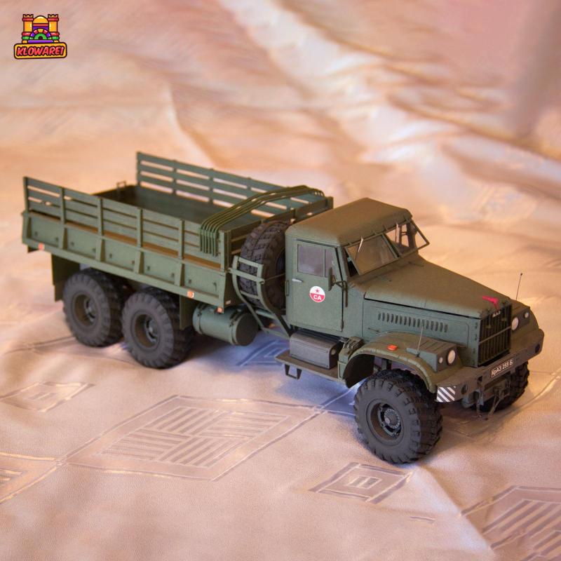 Predolo Mô Hình Xe Tải 255B Tự Lắp Ráp Tỉ Lệ 1 / 25 Cho Người Lớn Và Trẻ Em Kloware1