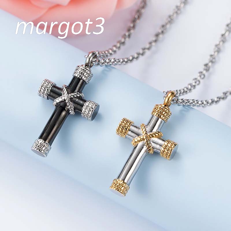 Vòng cổ Mặt Thánh Giá Bằng Thép Không Gỉ Margot ZSDZ