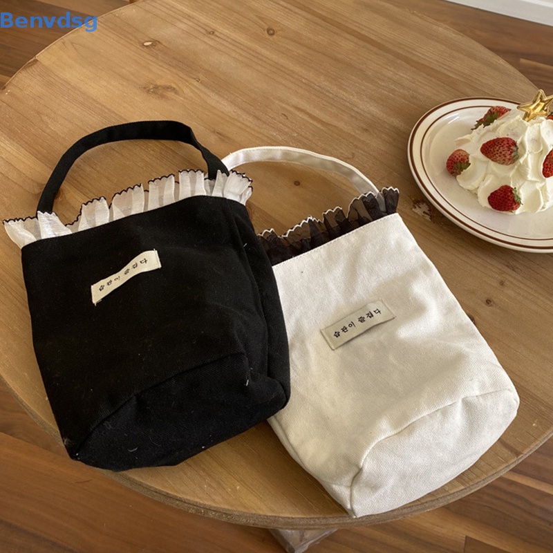Benvdsg &gt; Niche Túi vải Sức Chứa Lớn Phong Cách Hàn Quốc Thời Trang Xuân Hè